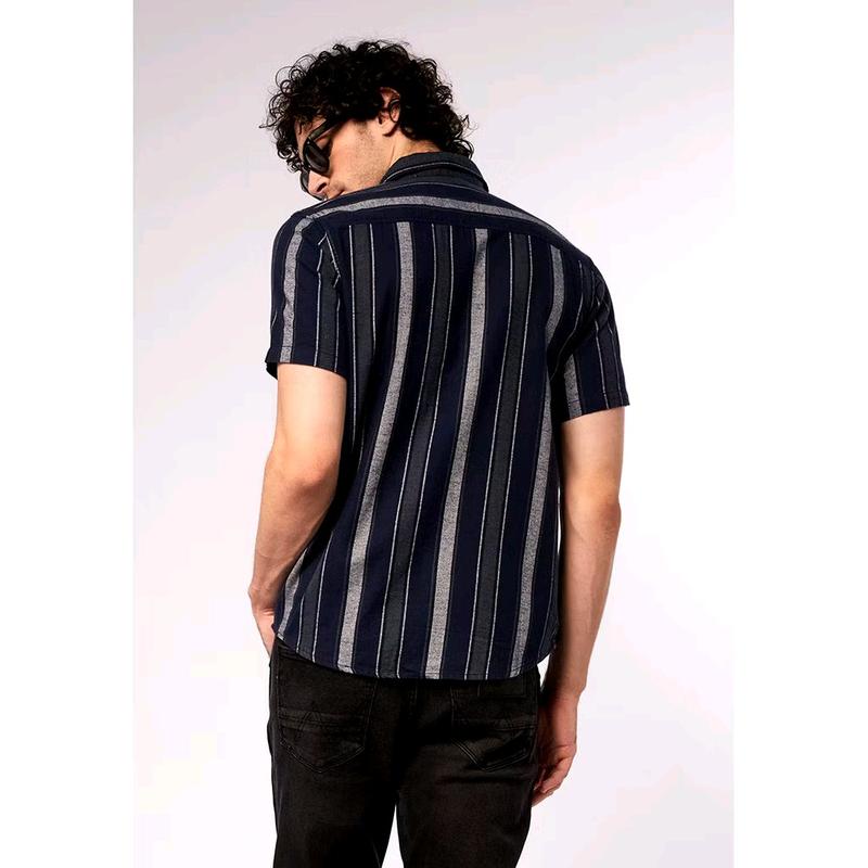 Kemeja Wrangler CAIN 07P24 slimfit Pria 2