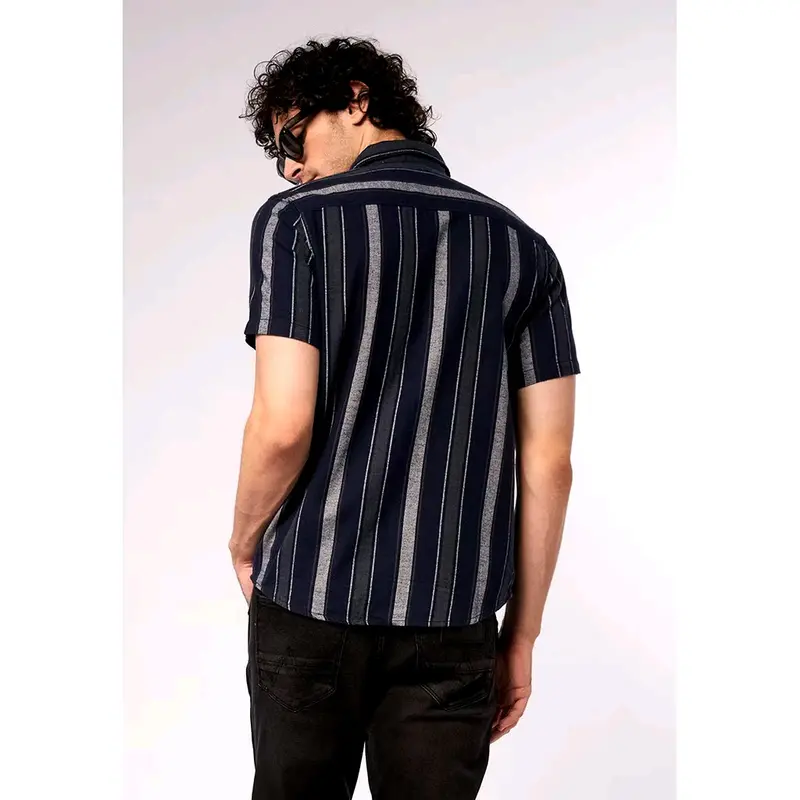 Kemeja Wrangler CAIN 07P24 slimfit Pria 2