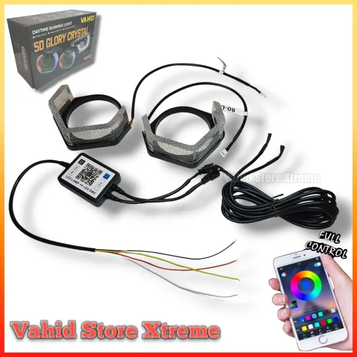 i8-V-RGB | Shroud 3inch | 2,5 inch | Lazy Custom 5D | Vahid original  - i8-V-W, 2,5 inch TERBARUU 2