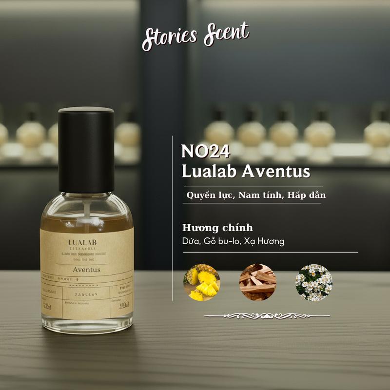 Nước hoa Nam Lualab Aventus dung tích 30ml phong cách Quyến rũ Nam tính Hấp dẫn NO24
