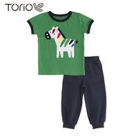 Gambar TORIO Baby Jogger Pant Set Rainbow Zebra - Baju Anak - Setelan Anak Laki-laki - 3-6 bulan dari Torio Kota Administrasi Jakarta Barat 1 Tokopedia