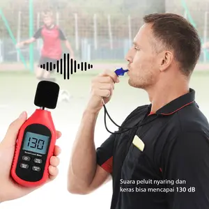 Peluit Olahraga 130 dB – Peluit Super Nyaring untuk Wasit & Guru Olahraga Peluit Serbaguna Keras untuk Futsal, Sepak Bola, Basket 007-18