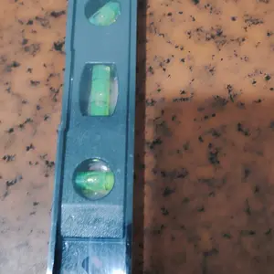 WATERPAS MAGNET 9" WATERPASS TORPEDO 225MM PENGGARIS AIR PENDEK MISTAR TIMBANG MINI 22.5CM PENGUKUR KEMIRINGAN