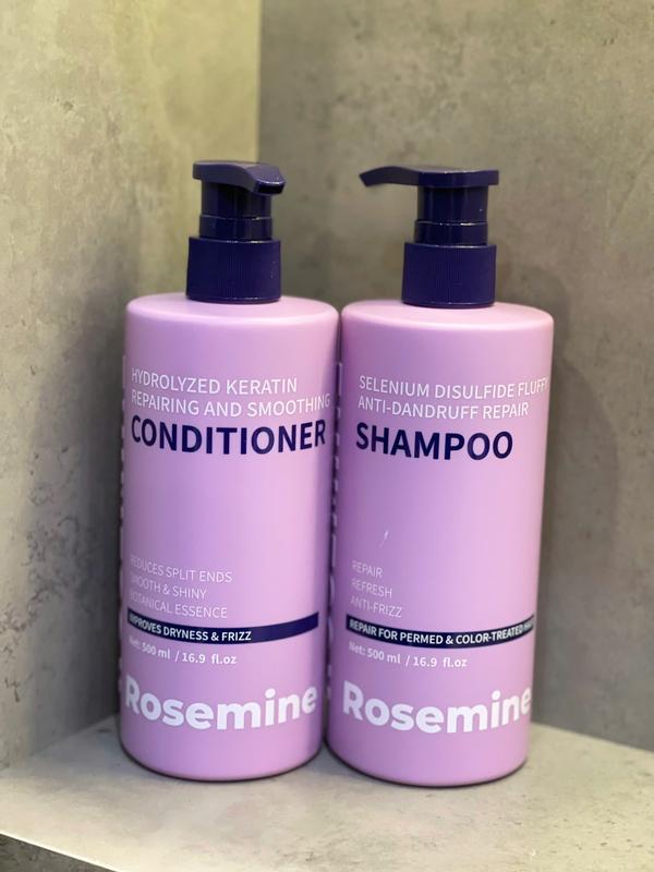 Dầu Gội Xả Phục Hồi Rosemine Repair – Giảm Gãy Rụng Làm Phồng Tóc – 500ml MP0977