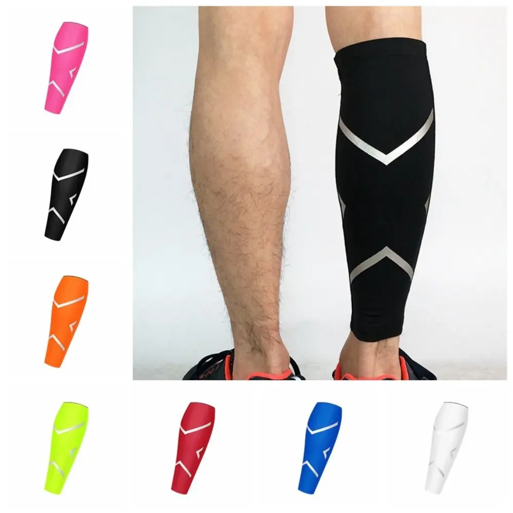 Shin Holder Instep Socks Polyester Sport Compression Calf Sleeve Non-slip Leg Guard Sleeves Leg Compression Sleeve Breathable Perspiration Calf Brace Sports Safety