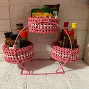 Tempat bumbu kincir kupat rotan