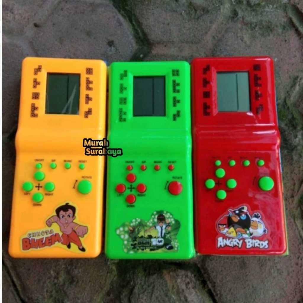 Mainan Jadul 680/988 Mainan Brick Game Tetris 191611 Mainan Edukasi Anak Game Klasik Game Watch | Mainan Tetris Jadul Pakai Batrey Kemasan Kardus Murah | Mainan GameBoy
