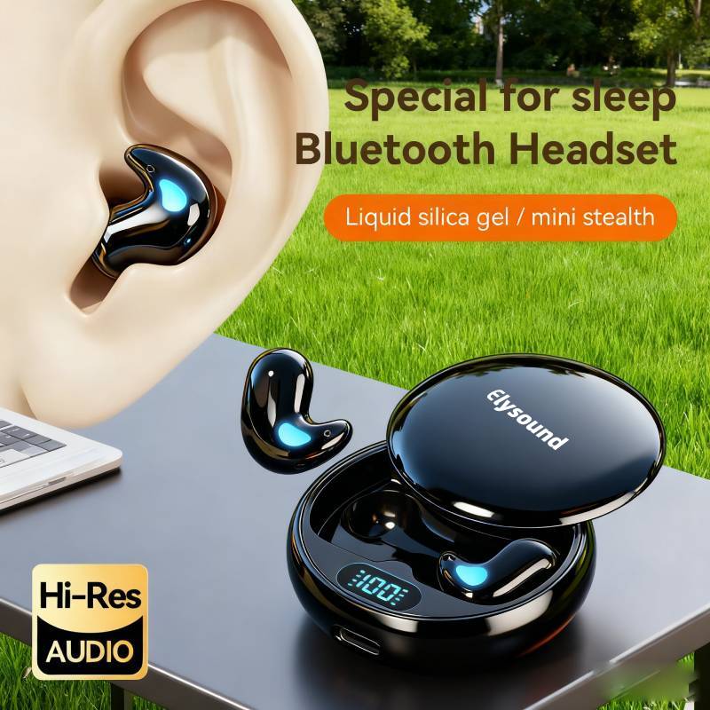 Elysound Bluetooth 5.3 Headphone Tidur Nirkabel Tidur Tak Terlihat Invisible Sleep Wireless Earphone TWS HIFI Stereo Headset Peredam Kebisingan Headset Headphone Tidur Super Tipis Waterproof Elysound Bluetooth 5.3 Headphone Tidur Nirkabel Tidur Tak Terlihat Invisible Sleep Wireless Earphone TWS HIFI Stereo Headset Peredam Kebisingan Headset Headphone Tidur Super Tipis Waterproof