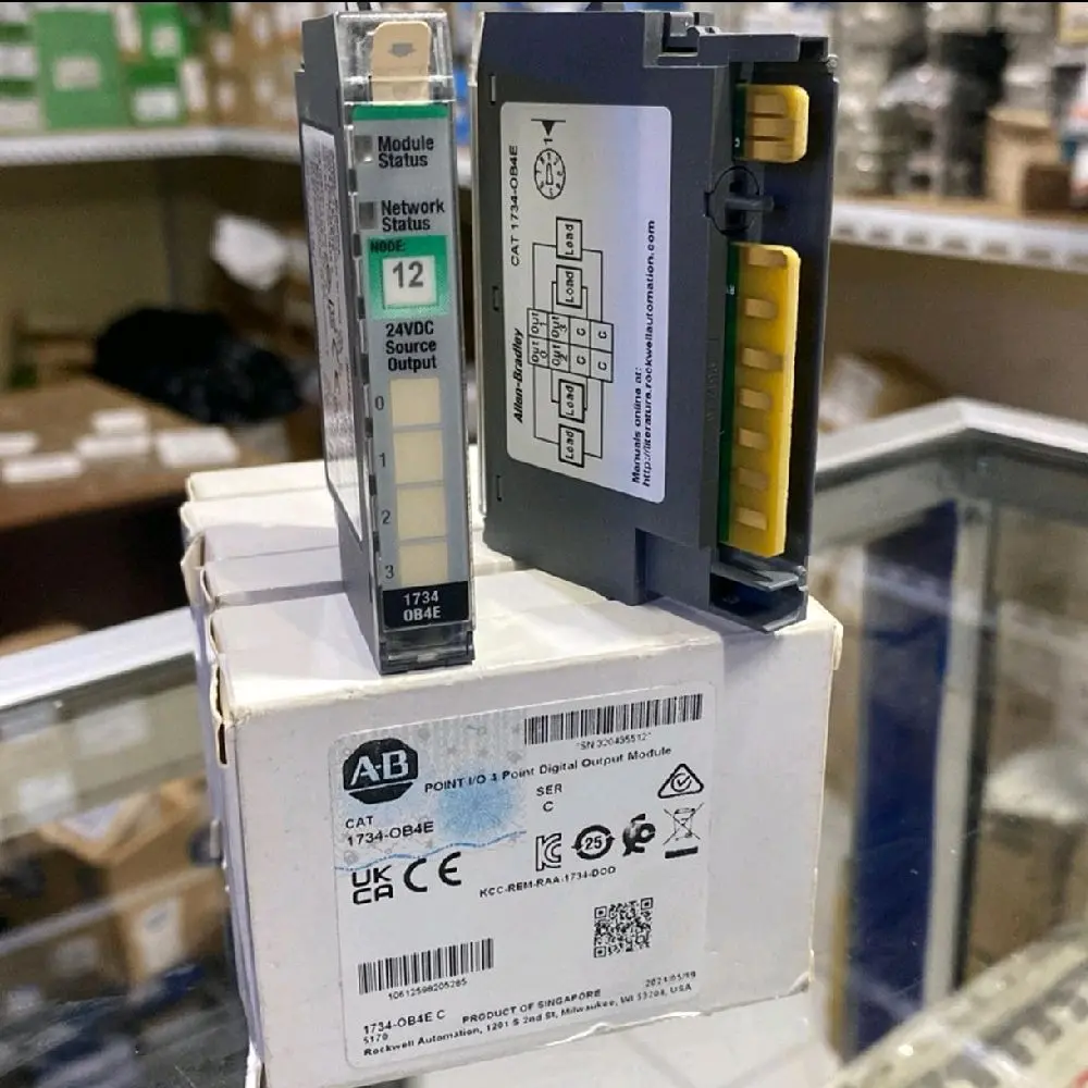 ALLEN BRADLEY 1734-OB4E DIGITAL OUTPUT MODULE ORIGINAL