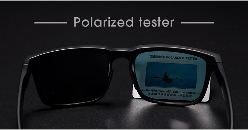Product Introduction of SCVCN Polarized Sunglasses Men Women Sunglasses UV400 Outdoor Sports Driving Fishing Running Motorcycle Hiking Riding Goggles Hiking Surfing and Sunbathing Vacation Eyewear 9