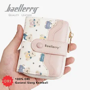 Dompet Pendek Wanita Kulit PU BAELLERRY N8341