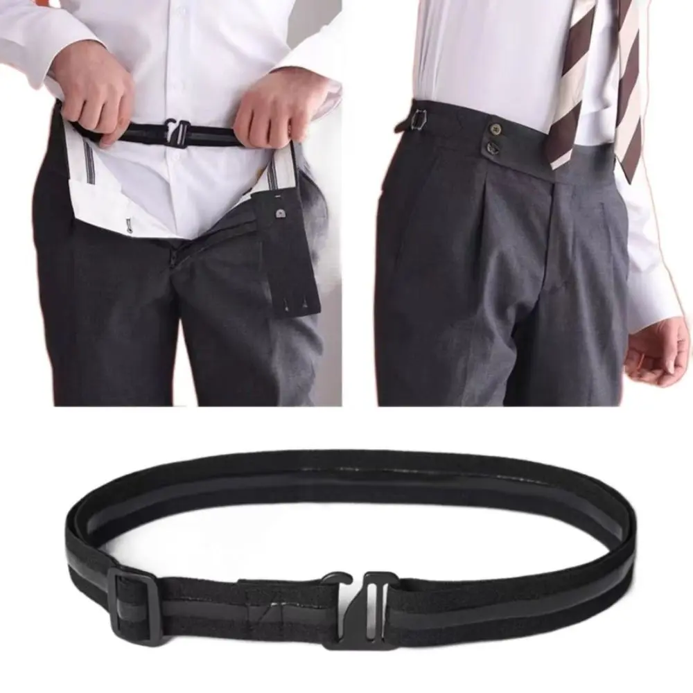 Đai Giữ Áo Sơ Mi Chống Trượt, Thiết Kế Đơn Giản, Chống Nhăn, Dây Đeo Thắt Lưng Niềng Răng, Dây Đeo Thắt Lưng Co Giãn, Dây Đeo Thắt Lưng Áo Sơ Mi Tốt Nhất, Thích Hợp Cho Nam Giới