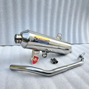 Knalpot Standar Racing JIMSCO Original Pipa 26-28mm Nmax Aerox PXC Vario Beat Mio X ride Lexi Genio copy cms Motor Mesin Motorcycle Pangkon Tabung