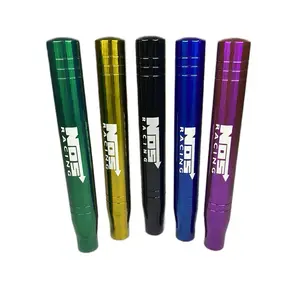 Tongkat Tuas Perseneling Variasi Mobil Manual Model Nos Racing Ukuran 25cm Car Kendaraan Dengan Drat 14&17