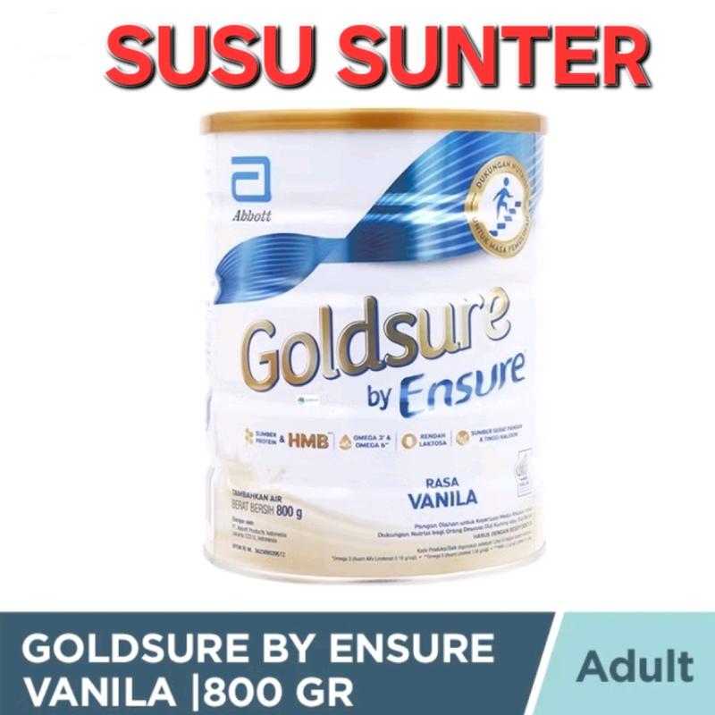 GOLDSURE BY ENSURE Dewasa VANILA 800 gram/GOLD SURE/800GR/dulu 900gr 0