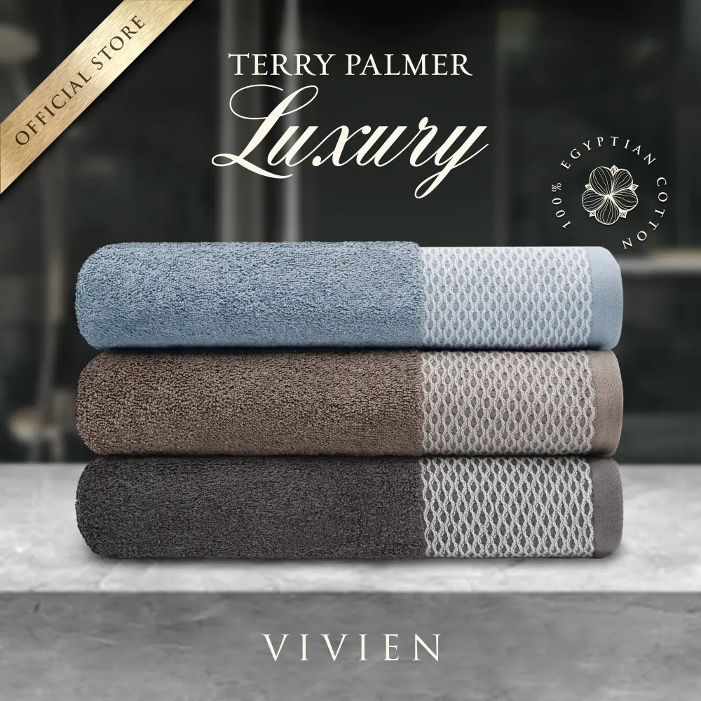 Handuk Terry Palmer Luxury - Vivien - Handuk Mandi 70 x 140cm / Hadiah / Kado Pernikahan / Souvenir / Seserahan / Hampers