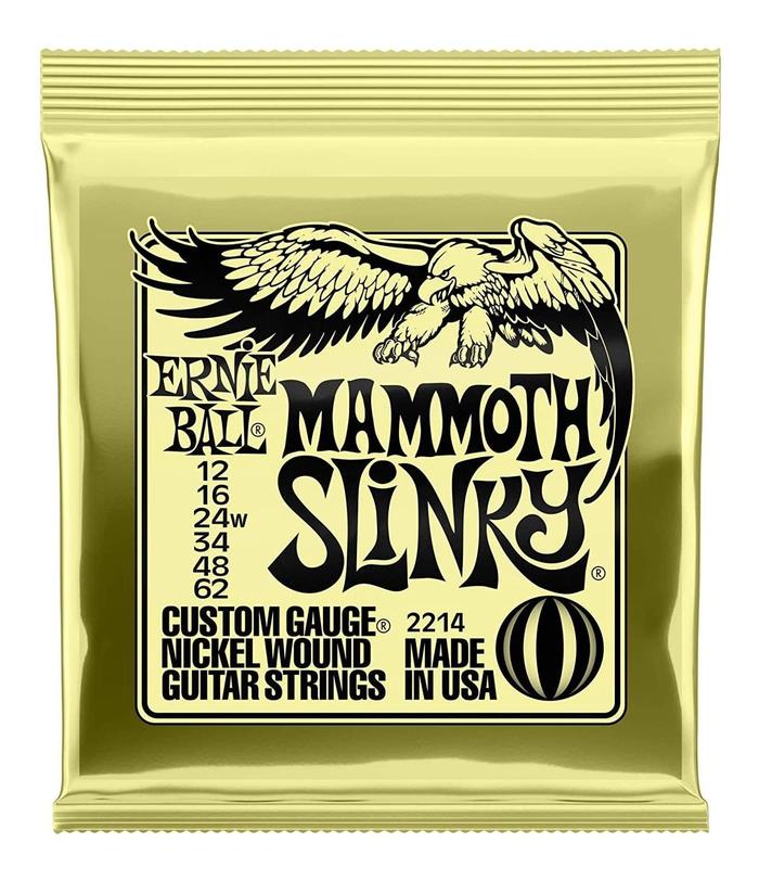 Gambar Senar Gitar Elektrik Electric Ernie Ball Mammoth Slinky 2214 Original dari Salomo Musik Kota Administrasi Jakarta Utara Tokopedia