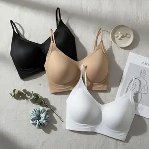Atheanorth Bra wanita Seamless push up bra ,partikel lembut,tanpa kawat,menopang dengan baik 025
