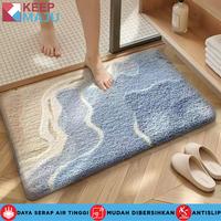 Gambar KEEP MAJU Keset Kamar Mandi 40x60cm Keset Lantai Anti Slip dan Lembut Tebal - U-306, 40*60CM dari Keepmaju karpet official Kota Tangerang 5 Tokopedia