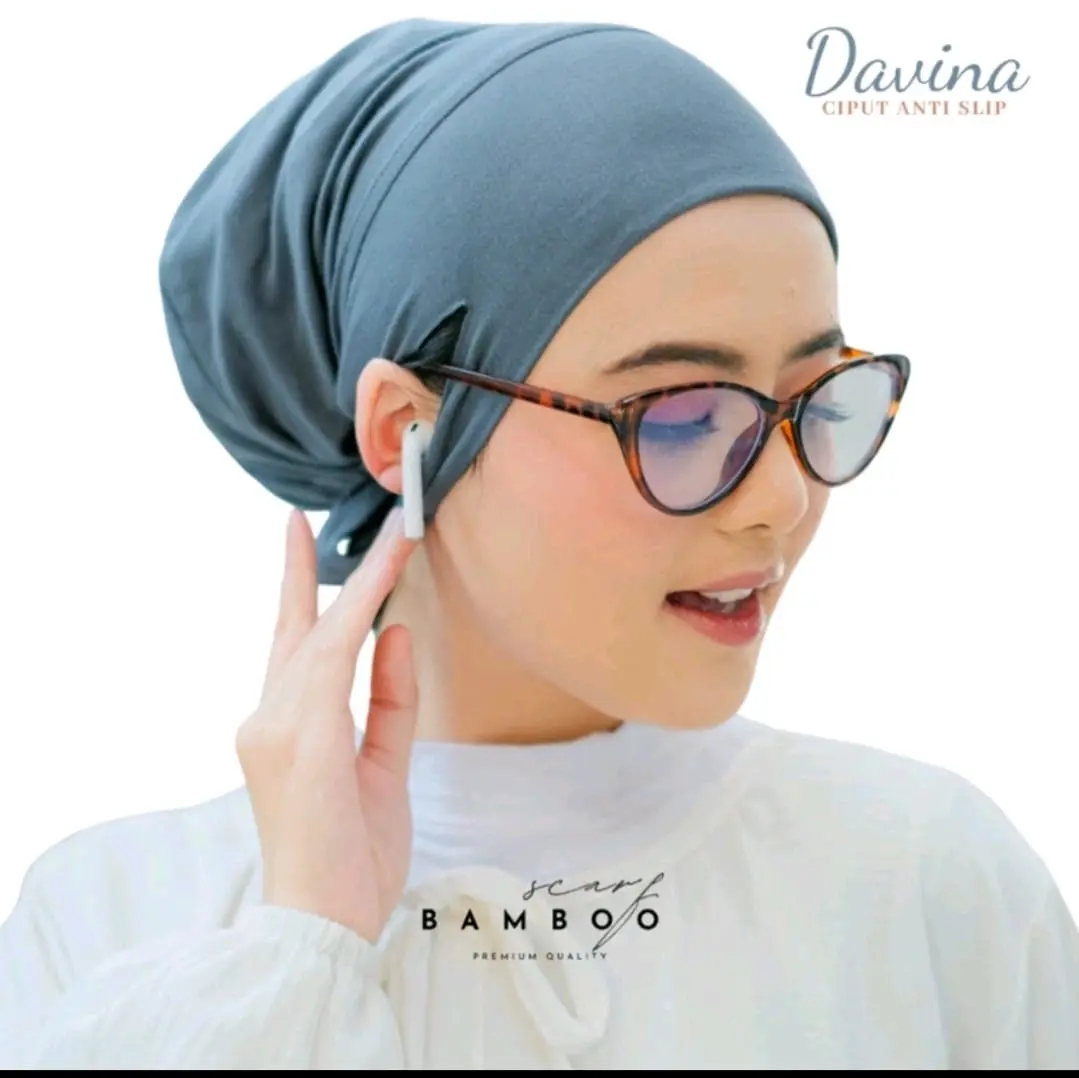 Ciput Anti Budek/Iner Anti Pusing Wanita Kerudung Dalaman Jilbab Instan Topi