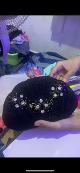 Product Review of Tas Pesta PRESLEY Embellished Crystal Box Clutch Wanita from 🍂**🍂 0
