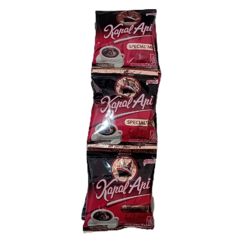 Kopi Kapal Api Special Mix sachet 23 gram, 1 renteng isi 10 pcs 0