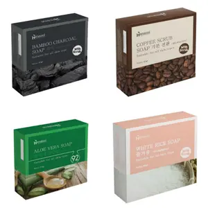 Hanasui Soap Series Aloevera | Bamboe Charcoal | Coffe Scrub | White Rice