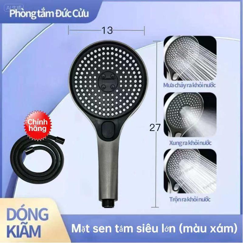 vòi hoa sen Vòi hoa sen tăng áp cao cấp thương hiệu “Thương hiệu DUJIU BATHROOM” có 3 chế độ phun nước nút bấm chuyển chế độ tiện lợi hàng chính hãng bảo hành 2 năm tặng kèm dây inox 1.5m vòi hoa sen tăng áp bát sen tắm đại vòi sen tăng áp
