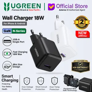 UGREEN Kepala Charger For iPhone USB A Fast Charging 18w
