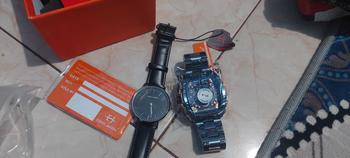 Product Review of DISKON jam tangan  !! Evans Jayden Jam Tangan Pria 9554-1 Rantai Stainless Steel Kaca Sapphire Chronograph Water Resistant 5ATM Air Bahan Watches Waterproof from H**1 2