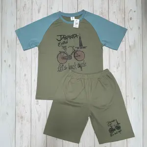 T-Shirt Basic, Baju Kaos Monas, Baju Kaos Anak Pria Fashion