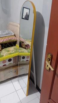 Product Review of TERMURAH Vanity mirror OVAL by Vikypiky ukuran 40x150cm Kaca from E**k S**o 0
