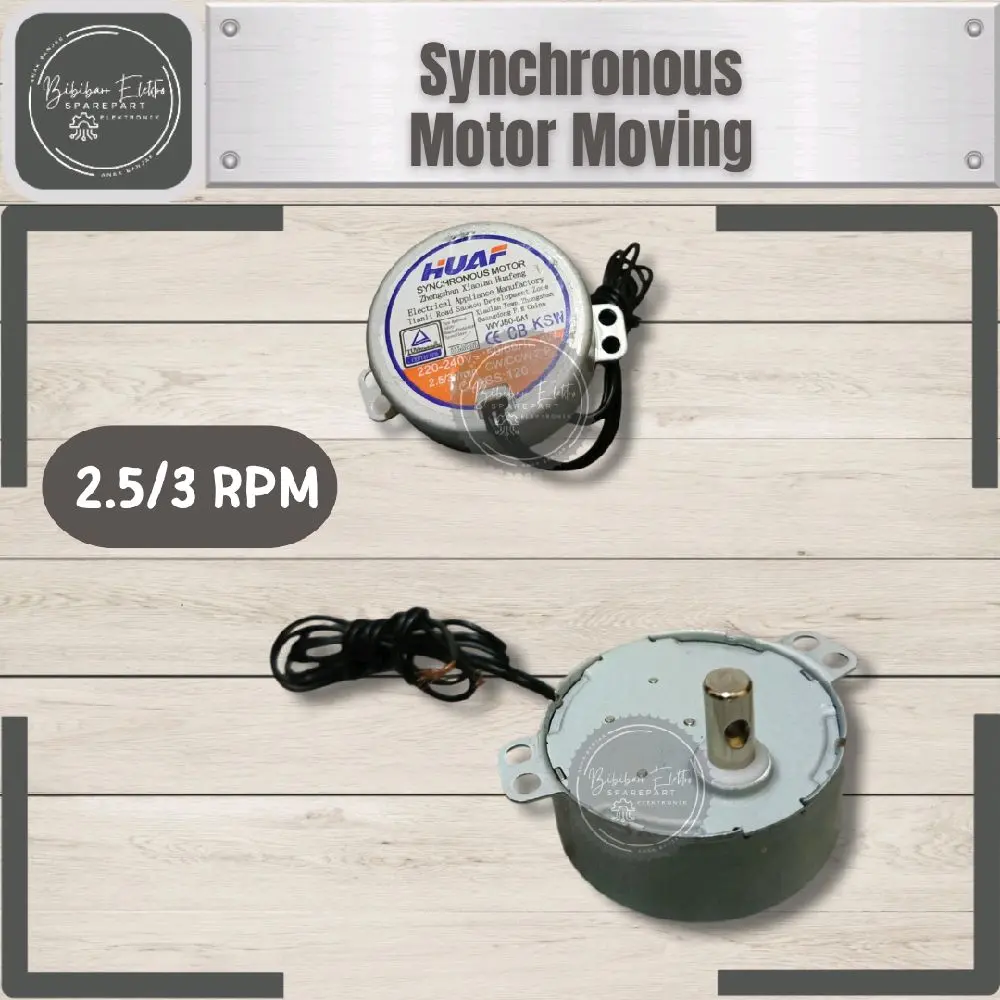 Motor Moving Rotary 2.5/3RPM