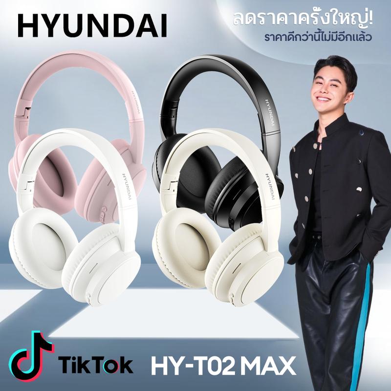 Tai nghe Bluetooth, HYUNDAI HY-T02 MAX, Thời trang, Âm thanh HIFI, Chất lượng…