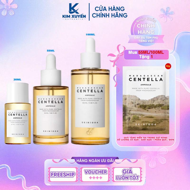   NÂU  Serum rau má Centella Skin1004 Ampoule 30ML 55ML 100ML 