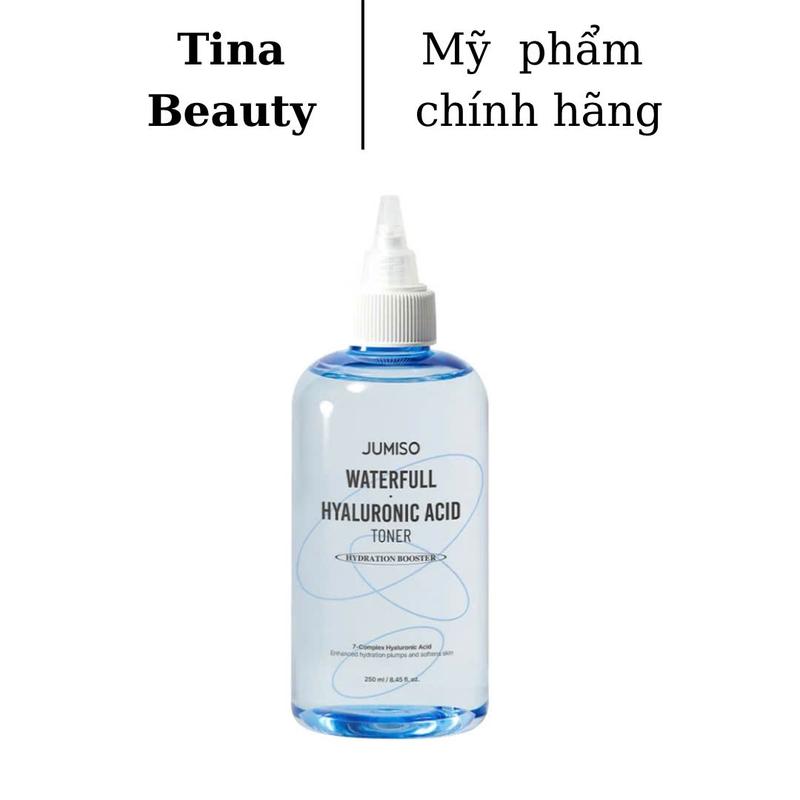  Toner Jumiso Hỗ Trợ Dưỡng Ẩm Da 250ml Warterfull Hyaluronic Acid Nước Hoa Hồng 
