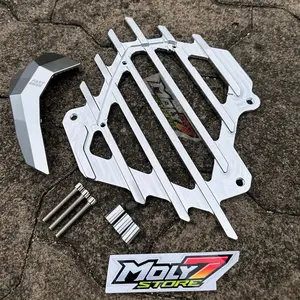 FastBikes Cover Radiator Vietnam Bahan BILLET CNC Full untuk Vario 125/150 PCX 150 ADV 150 NMAX Old New Motor Tahan Lama dan Kokoh