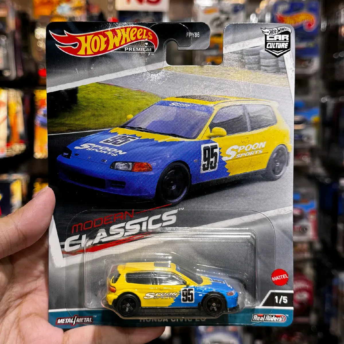 Hot wheels Honda Civic EG Spoon & Custom
