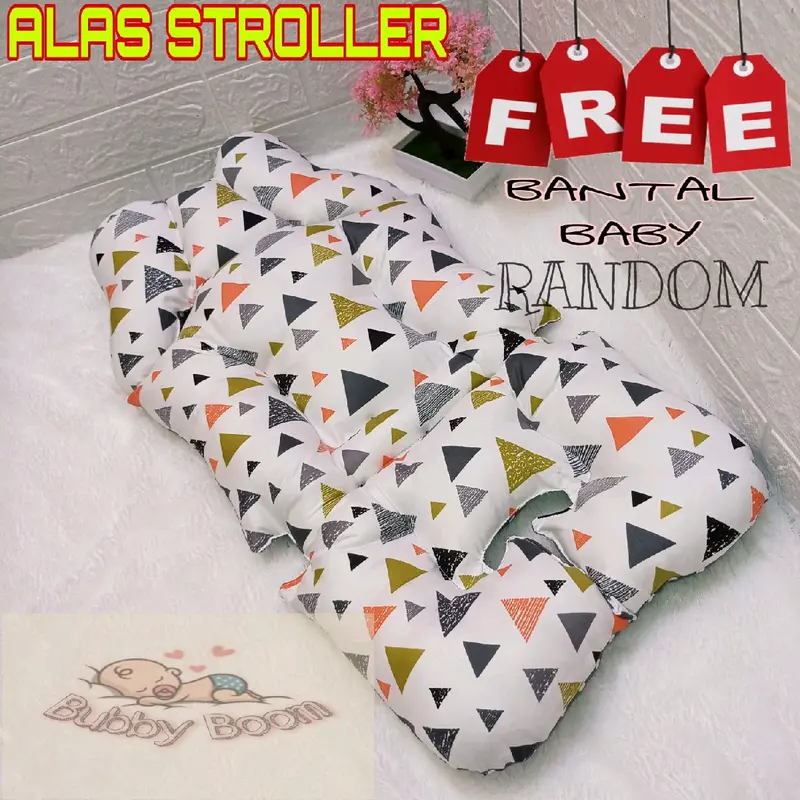UNIVERSAL STROLLER PAD / ALAS STROLLER CAR SEAT BOUNCER / SEAT PADDING BABY / ALAS HIGHCHAIR Stroler Empuk multi-fungsional aksesoris kursi dorong 0