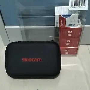 Sinocare No Coding M101 Alat 3in1 GCU Cek Gula Darah Kolesterol & Asam Urat Tanpa Koding 3 in 1 Kit 3 Tes Otomatis Garansi Resmi