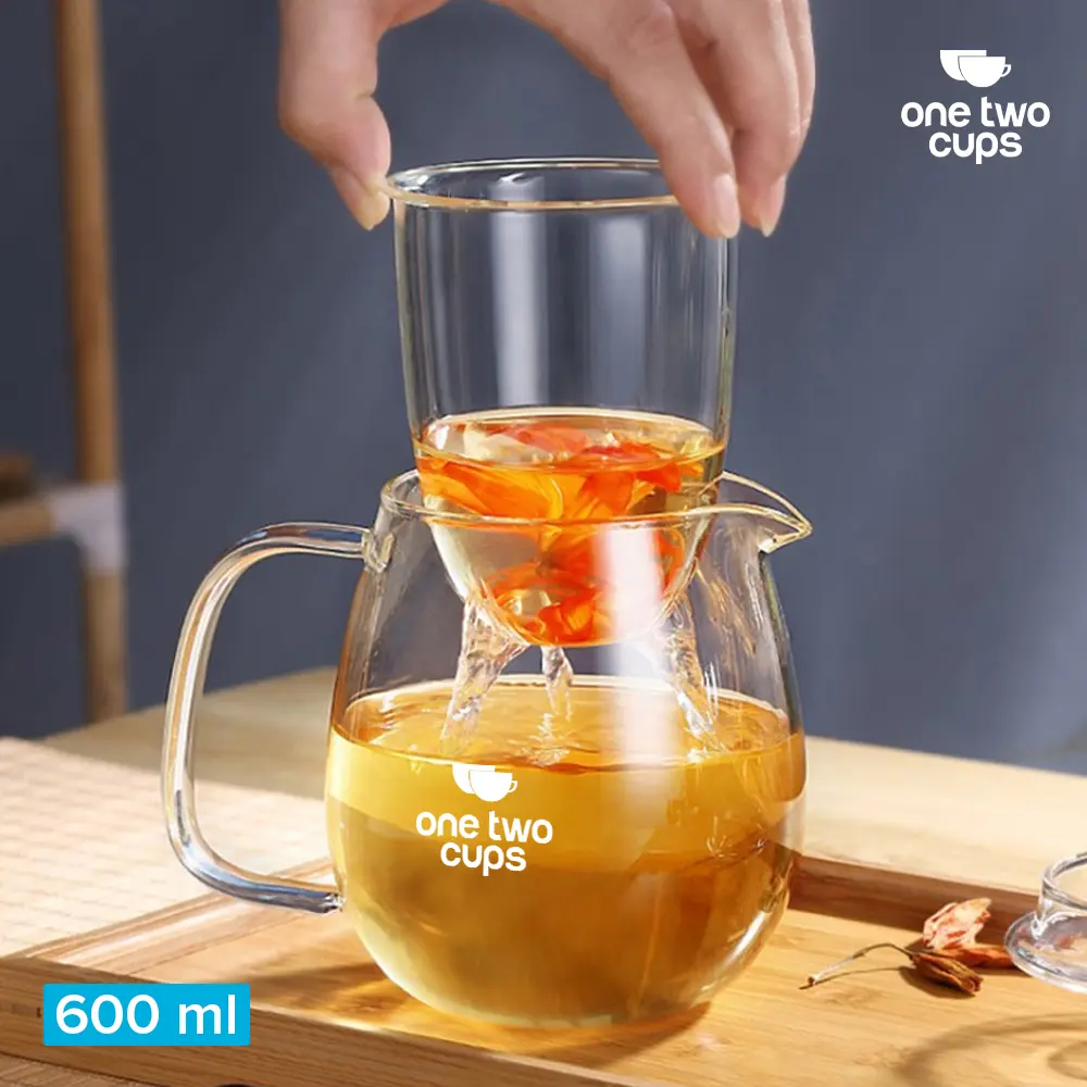 Teko Teh Pitcher Chinese Tea Tahan Panas Api with Filter - K77