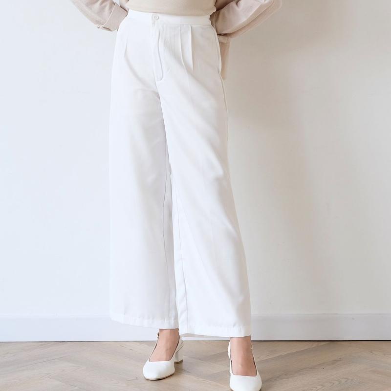 Flowy Pants | ATKEY Official - Celana Panjang Wanita Polyester 0