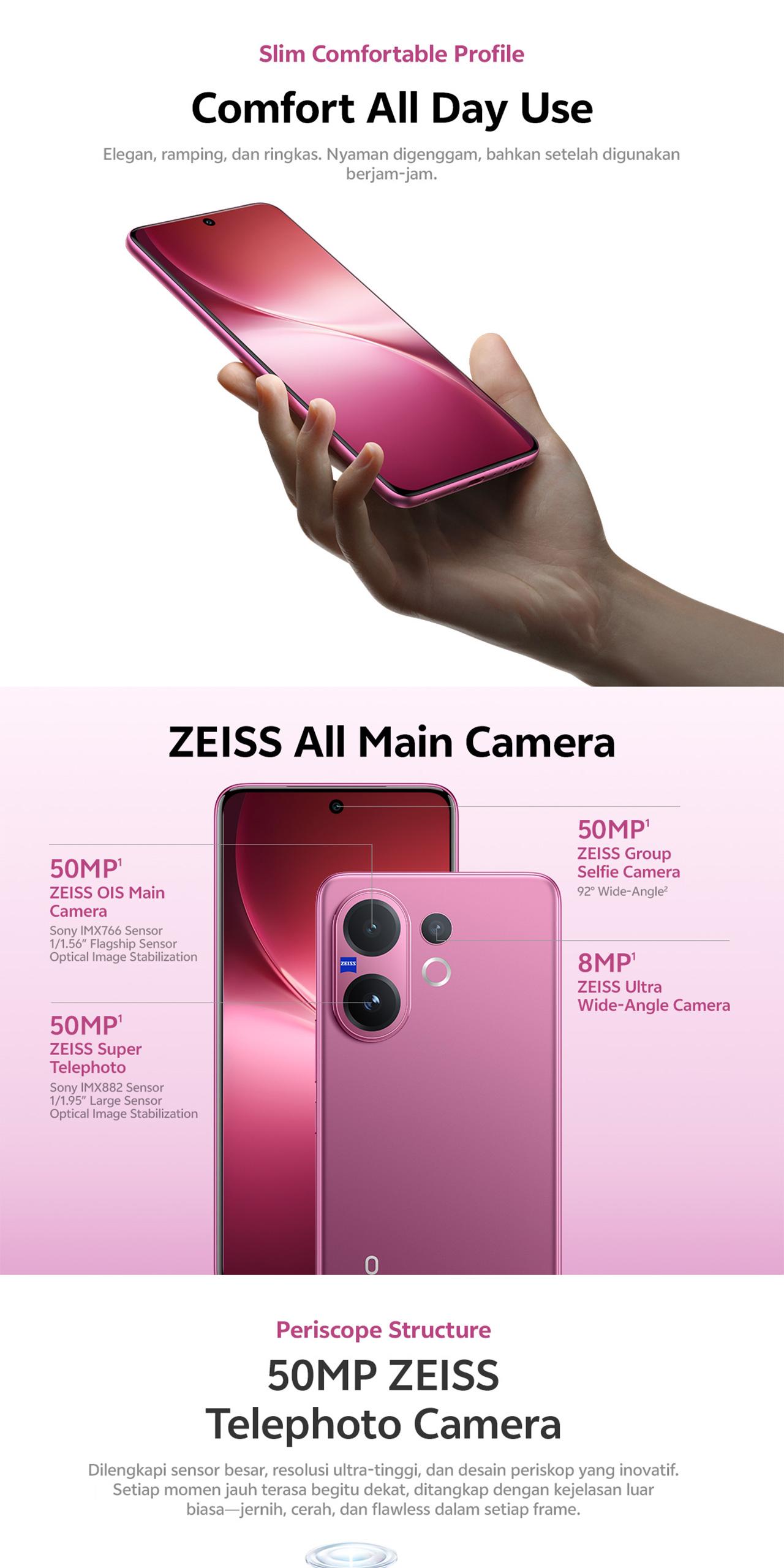[NEW LAUNCH] vivo V60 5G 10x Zoom Telephoto, ZEISS Multifocal Potrait, Snapdragon 7 Gen 4, IP68+IP69, vivo AI