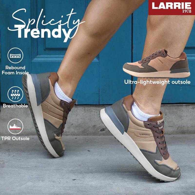 LARRIE Men Lace Up Outdoor Stylish Sneakers - 2 Colors Available ...