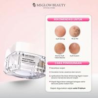 Gambar MS GLOW BEAUTY Whitening Night Cream untuk Kulit Normal & Kusam 13,8g Halal & Brightening Agent - Whitening Night Cream dari MS GLOW JKT Kota Administrasi Jakarta Timur 5 Tokopedia