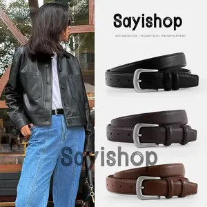 Sayishop Ikat Pinggang Wanita Casual Bahan Pu Korean Belt Import sebuk V-73