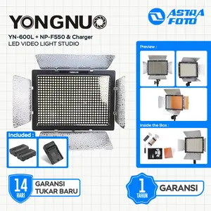 LED YONGNUO YN-600L LED VIDEO LIGHT STUDIO