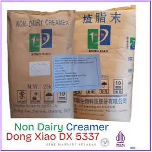 NDC / Non Dairy Creamer / Krimer non susu  Ex Dong Xiao Dx 5337, DX 5336, DX 3333 dan King Flower F35, Produk powder/bubuk untuk menggantikan susu sebagai bahan tambahan minuman masa kini untuk kopi, teh, cokelat panas, atau minuman lainnya
