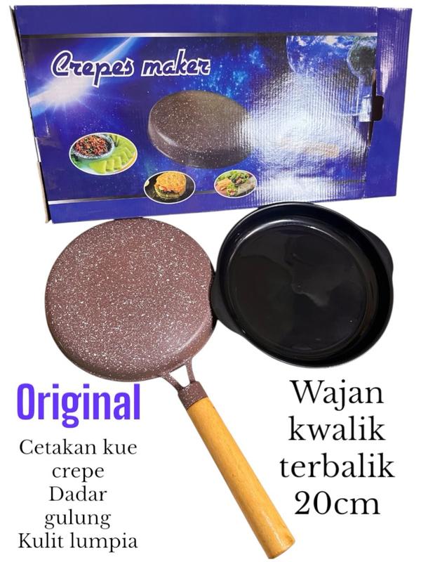 Wajan Cetakan Kulit Lumpia Risol Anti Lengket Crepe Maker GALAXY ...