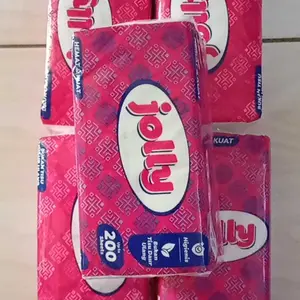 5 jolly 200 shet tisu wajah  Tissue facial halus